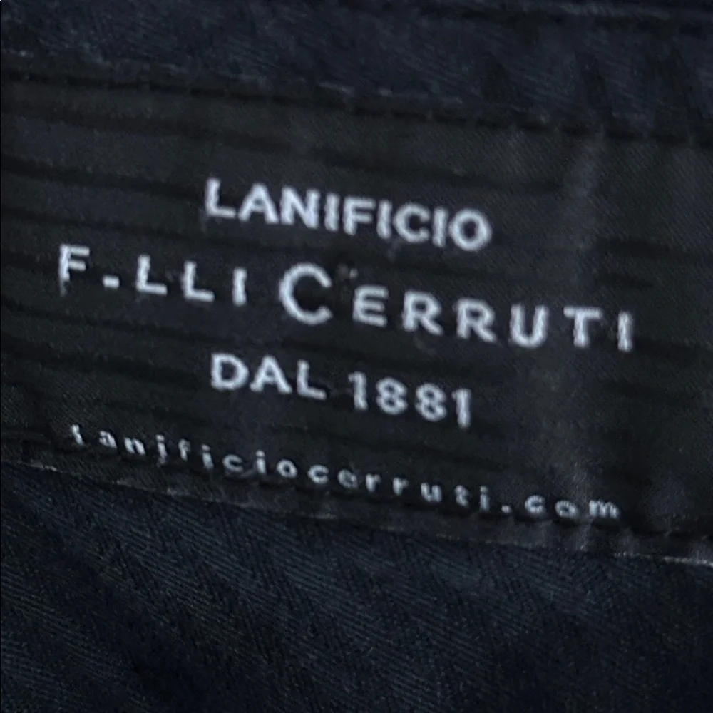 Banana Republic tailored fit classic navy blue Italian wool Dress Pants Sz 34/32